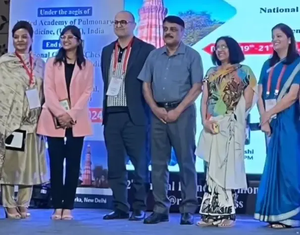 دعوت از استاد اردا کیانی و سخنرانی ایشان در دومین کنگره جهانی برونکوپولمونری