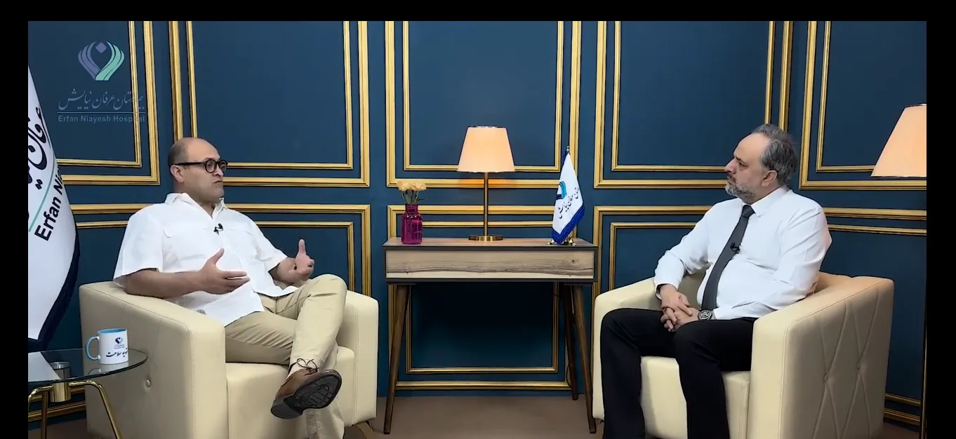 ویدئو: مصاحبه دکتر ارداکیانی با جواد ستوده‌نیا در مورد بیماری آسم و سرطان